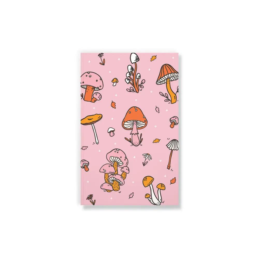 Memo & Notebooks, Art & School, Denik, Classic, Lay flat, Peach Mushrooms, 875075